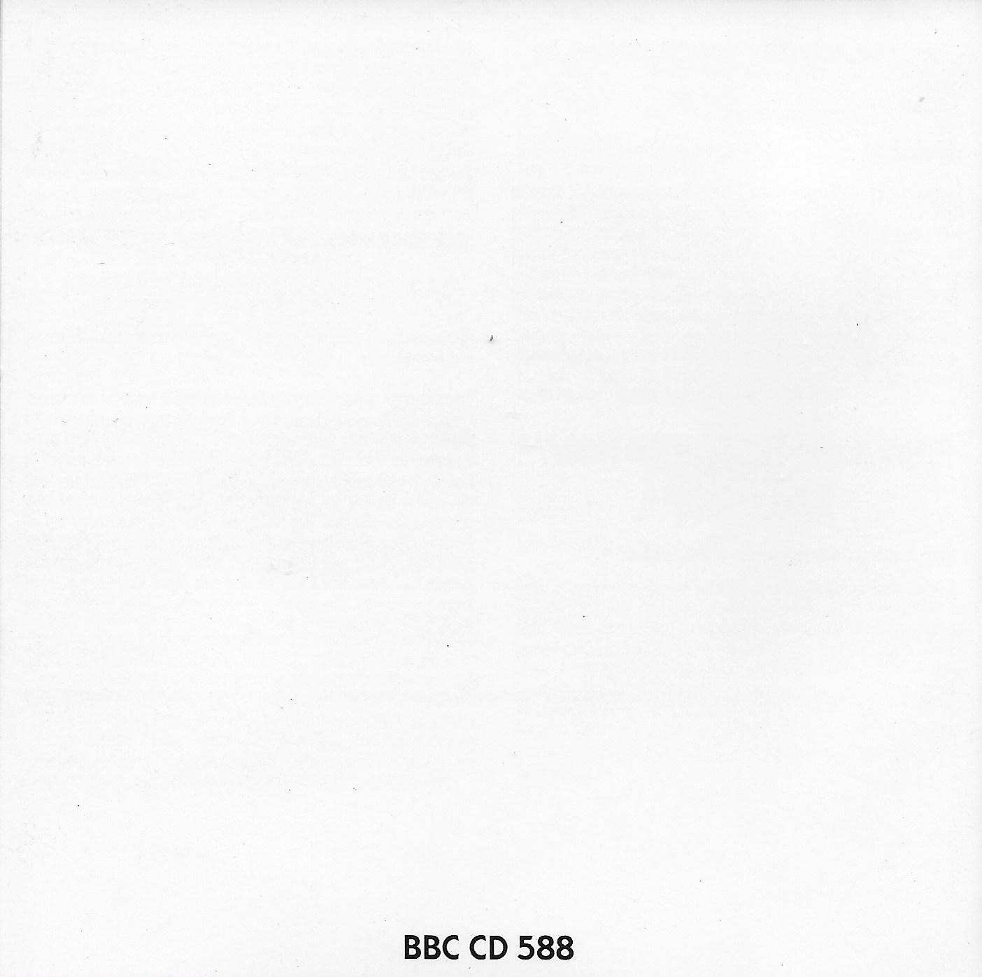 Middle of cover of BBCCD588
